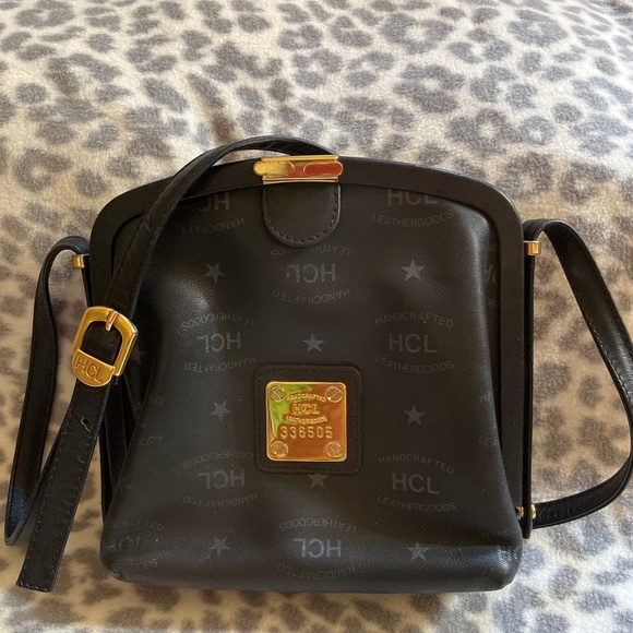 Vintage HCL Leather Crossbody - Picture 1 of 5